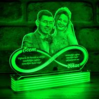Evlilik Yıldönümü Hediyesi, Eşe Yıldönümü Hediyesi, 3D LED Lamba