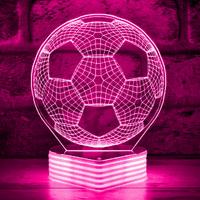 Futbol Topu 3D Lamba