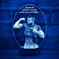 Sporcu Erkeğe Hediye, İlginç Fikirli Erkek Hediyesi LED Lamba