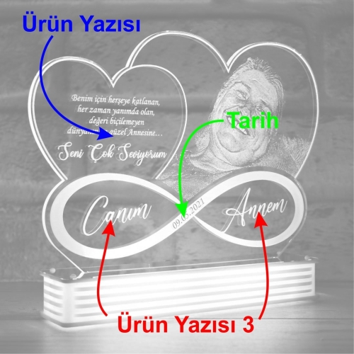 Anneler Gunu Hediyesi Urunleri 3d Lamba Ve 2019 Un En Mukemmel Hediyeleri Hediye Kovani